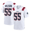 Ndoa NE.Patriots #55 Jared Wilson Player White Home Game Stitched Jerseys