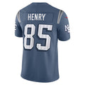 Ndoa NE.Patriots #85 Hunter Henry Player Storm Blue Rivalries Collection Limited Stitched Jerseys