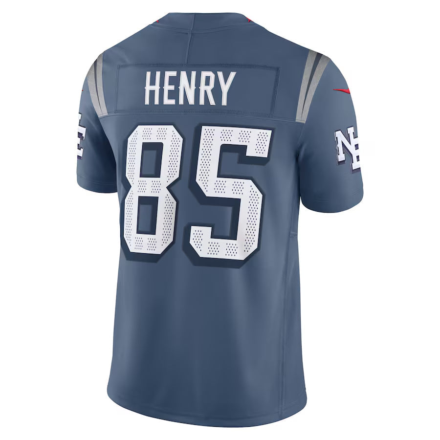 Ndoa NE.Patriots #85 Hunter Henry Player Storm Blue Rivalries Collection Limited Stitched Jerseys