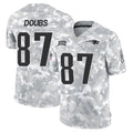 Ndoa NE.Patriots #87 Romeo Doubs Player Arctic Camo Salute To Service Limited Game Stitched Jerseys