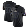 Ndoa NE.Patriots #87 Romeo Doubs Player Black Impact LImited Home Game Stitched Jerseys