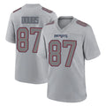 Ndoa NE.Patriots #87 Romeo Doubs Player Gray Fashion Limited Home Game Stitched Jerseys