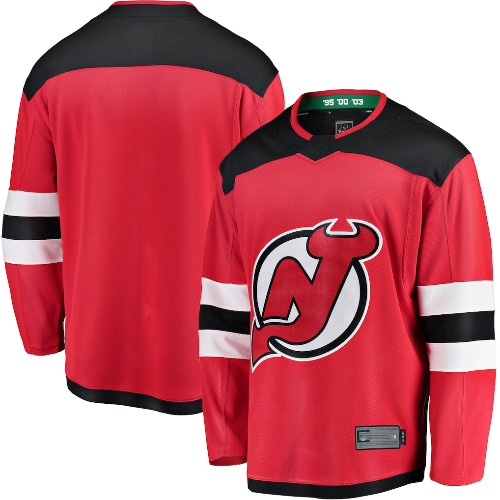 Ndoa N.Jersey Devils Red Breakaway Home Jerseys
