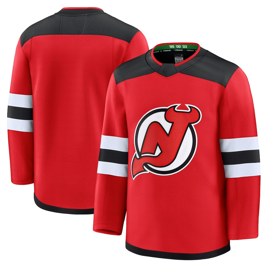Ndoa N.Jersey Devils Red Home Premium Jerseys