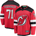 Ndoa N.Jersey Devils #71 Jonas Siegenthaler Red Home Breakaway Player Jerseys