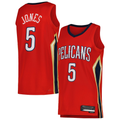 Ndoa NO.Pelicans #5 Herbert Jones Red Swingman Stitched Jerseys- Statement Edition