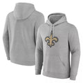 Ndoa NO.Saints Gray LOGO Pullover Hoodies Limited Blank Player Stitched Jerseys
