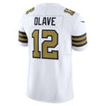 Ndoa NO.Saints #12 Chris Olave Player White Vapor Limited Stitched Jerseys