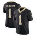 Ndoa NO.Saints #1 Kool-Aid McKinstry Player Black Limited Vapor Untouchable Home Game Stitched Jerseys