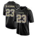 Ndoa NO.Saints #23 Julian Blackmon Player Black Carbon Fashion Home Game Stitched Jerseys