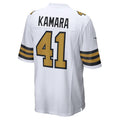 Ndoa NO.Saints #41 Alvin Kamara Player White Alternate Game Stitched Jerseys