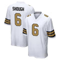 Ndoa NO.Saints #6 Tyler Shough Player White Alternate Home Game Stitched Jerseys