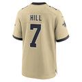 Ndoa NO.Saints #7 Taysom Hill Player Gold Alternate Game Stitched Jerseys