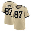 Ndoa NO.Saints #87 Noah Fant Player Gold Home Game Stitched Jerseys