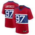 Ndoa NY.Giants Secondary Throwback Alternate Jerseys - Red - #97 Dexter Lawrence II Player