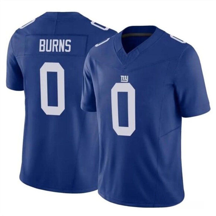 Ndoa NY.Giants #0 Brian Burns Player Blue F.U.S.E. Limited Stitched Jerseys