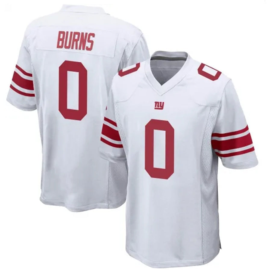 Ndoa NY.Giants #0 Brian Burns Player White Game Stitched Jerseys