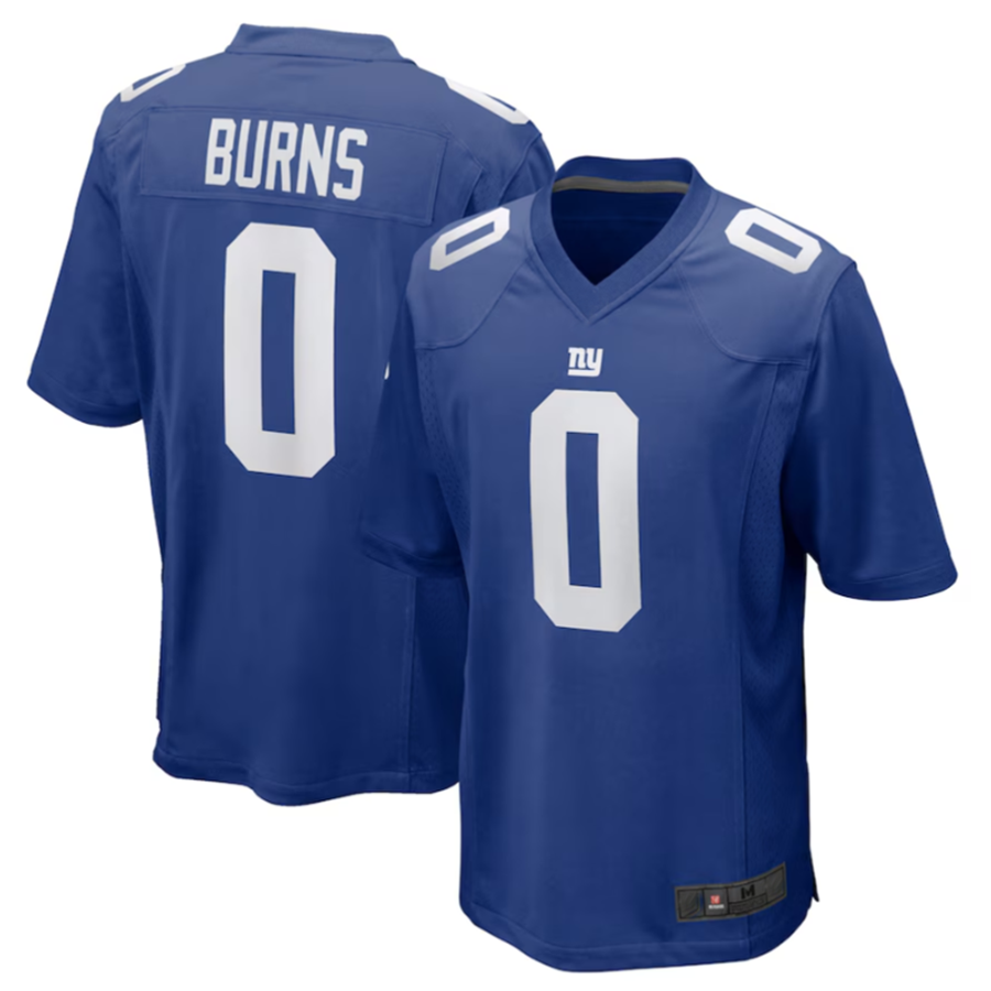 Ndoa NY.Giants #0 Brian Burns Royal Game Player Jersey Stitched American Stitched Jerseys