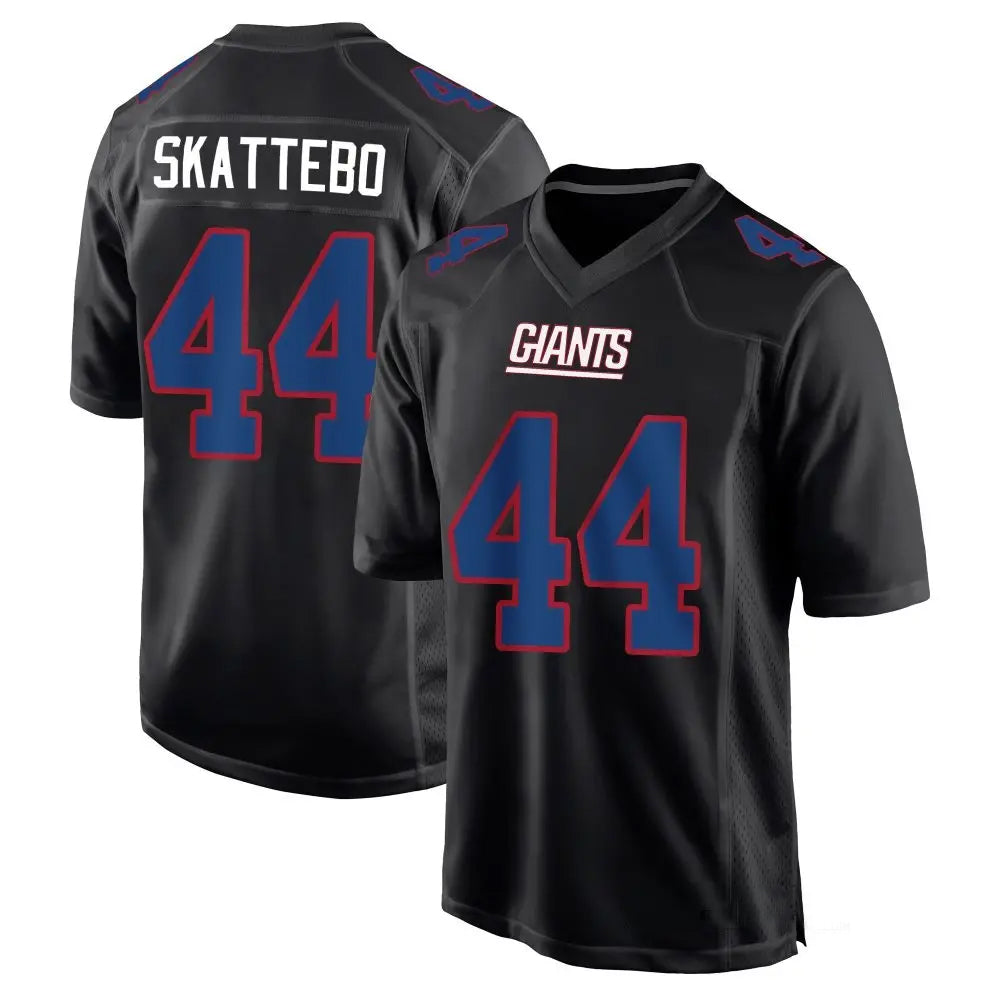 Ndoa NY.Giants #44 Cam Skattebo Player Black Fashion Game Stitched Jerseys