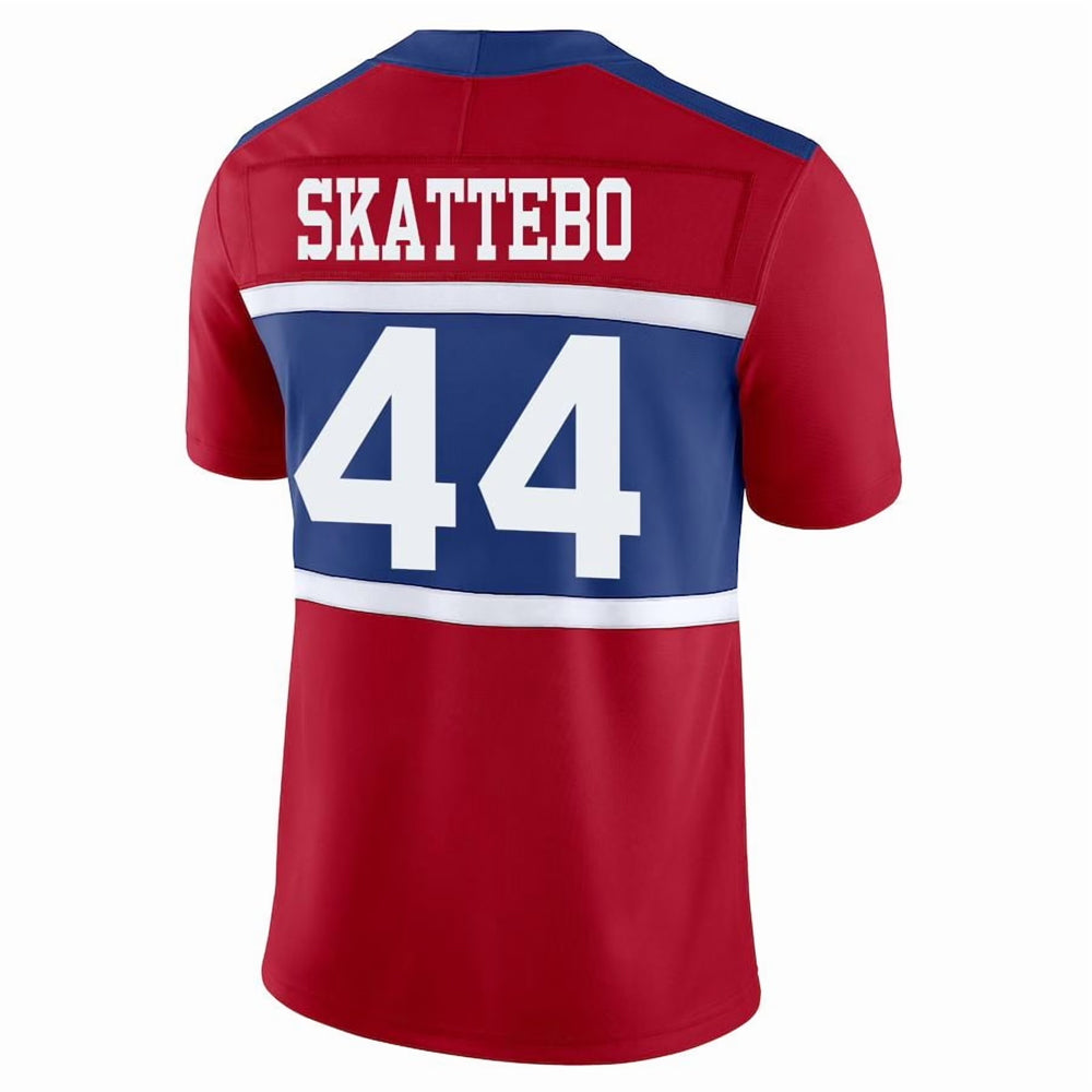 Ndoa NY.Giants #44 Cam Skattebo Player Century Red Vapor Limited Stitched Jerseys