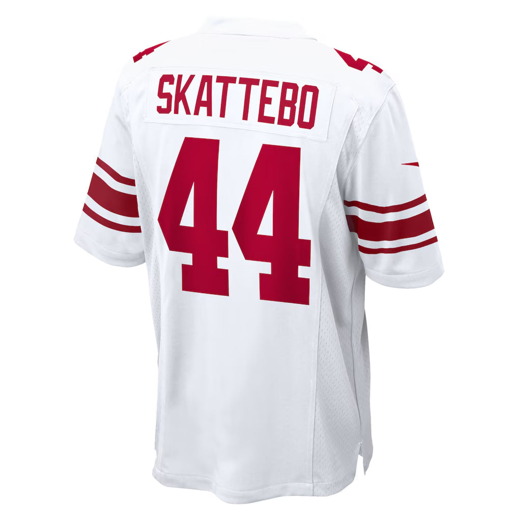 Ndoa NY.Giants #44 Cam Skattebo Player White Game Football Jerseys