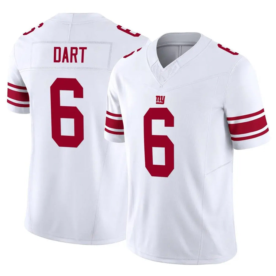 Ndoa NY.Giants #6 Jaxson Dart Player White Vapor F.U.S.E. Limited Stitched Jerseys