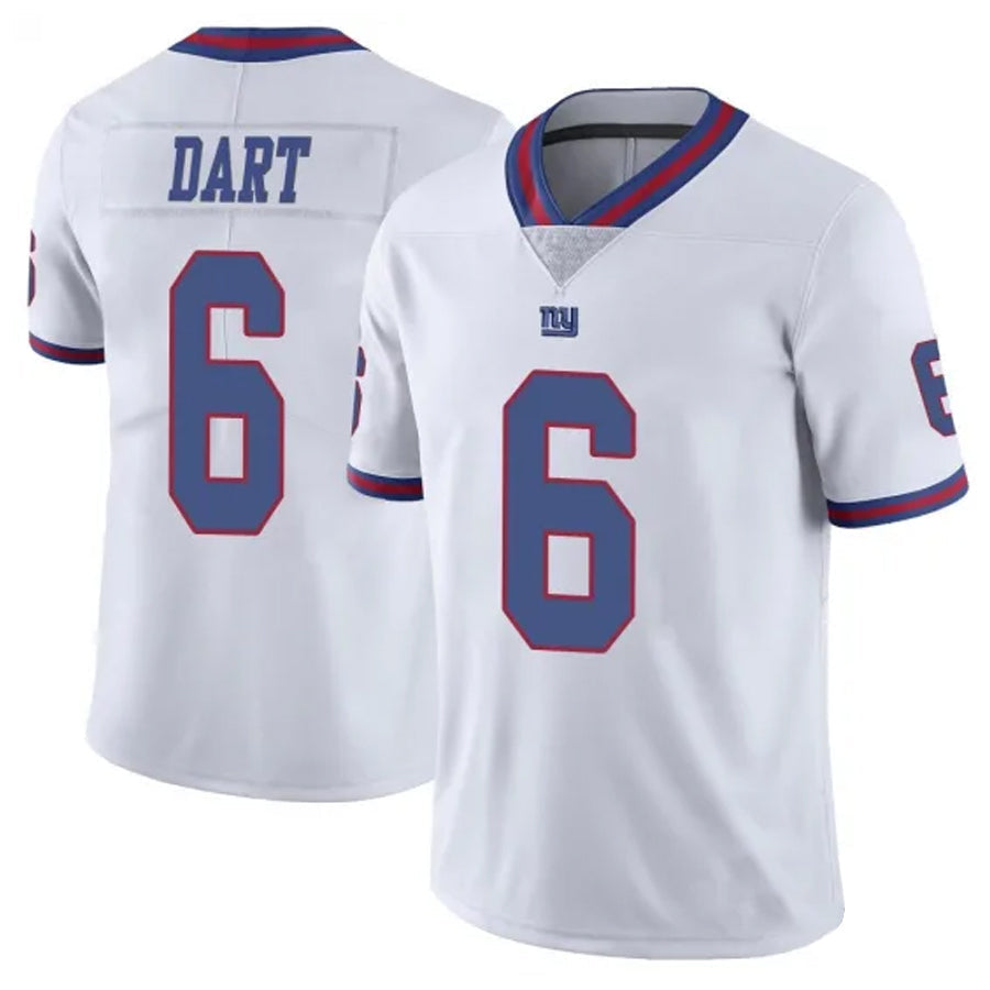 Ndoa NY.Giants #6 Jaxson Dart Player White Vapor Limited Stitched Jerseys