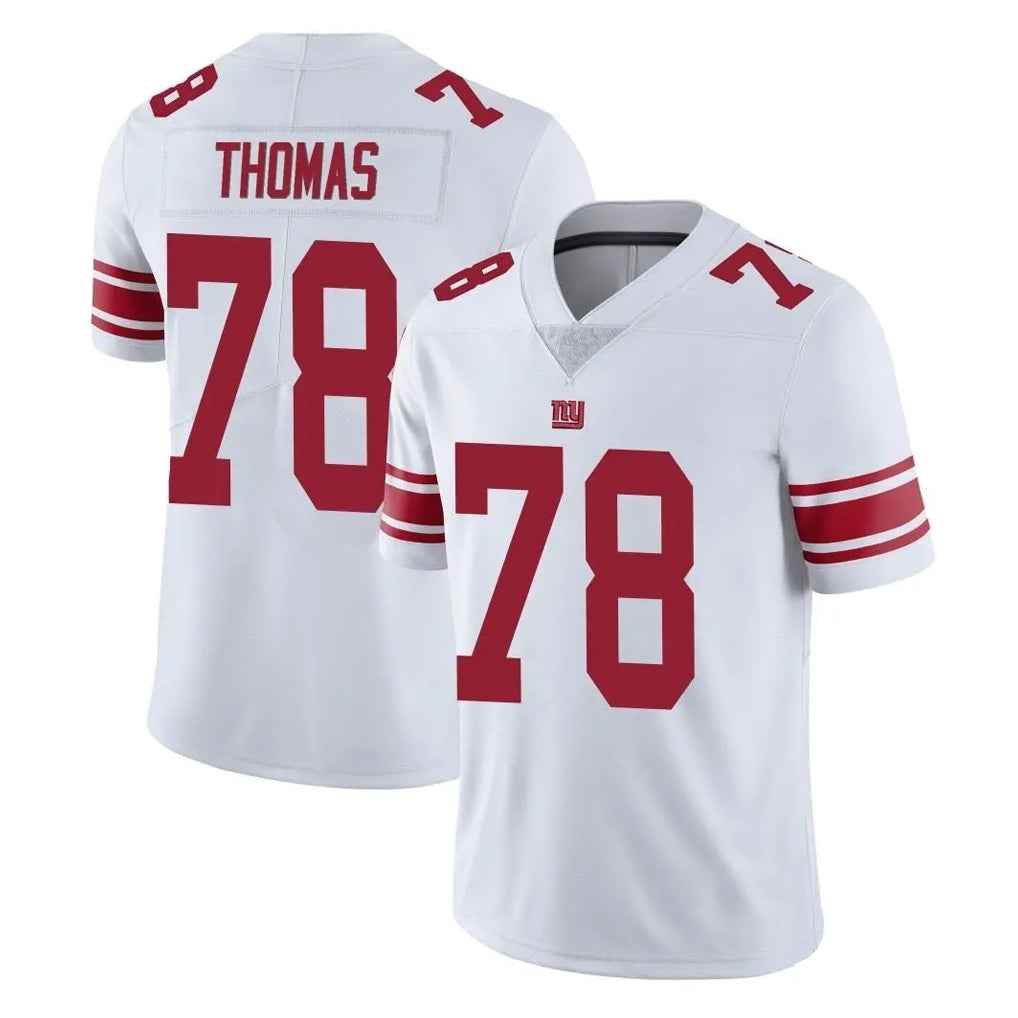 Ndoa NY.Giants #78 Andrew Thomas Player White Limited Vapor Untouchable Home Game Stitched Jerseys