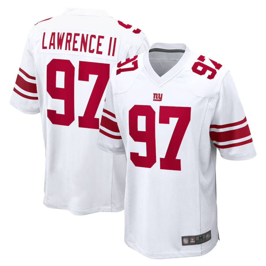 Ndoa NY.Giants #97 Dexter Lawrence II Player White Game Stitched Jerseys