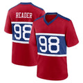 Ndoa NY.Giants #98 DJ Reader Player Red Century Home Game Stitched Jerseys