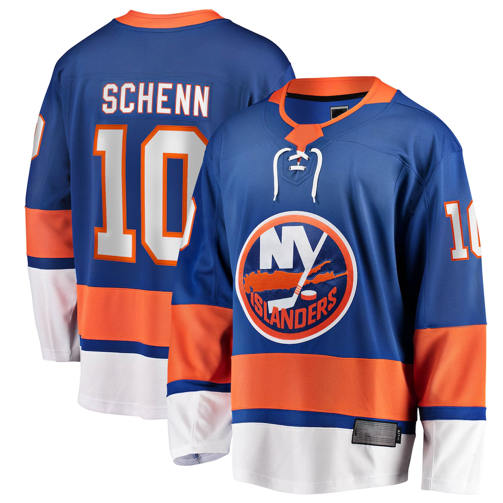 Ndoa NY.Islanders #10 Brayden Schenn Blue Home Breakaway Jerseys