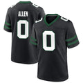 Ndoa NY.Jets #0 Braelon Allen Player Black Home Game Stitched Jerseys