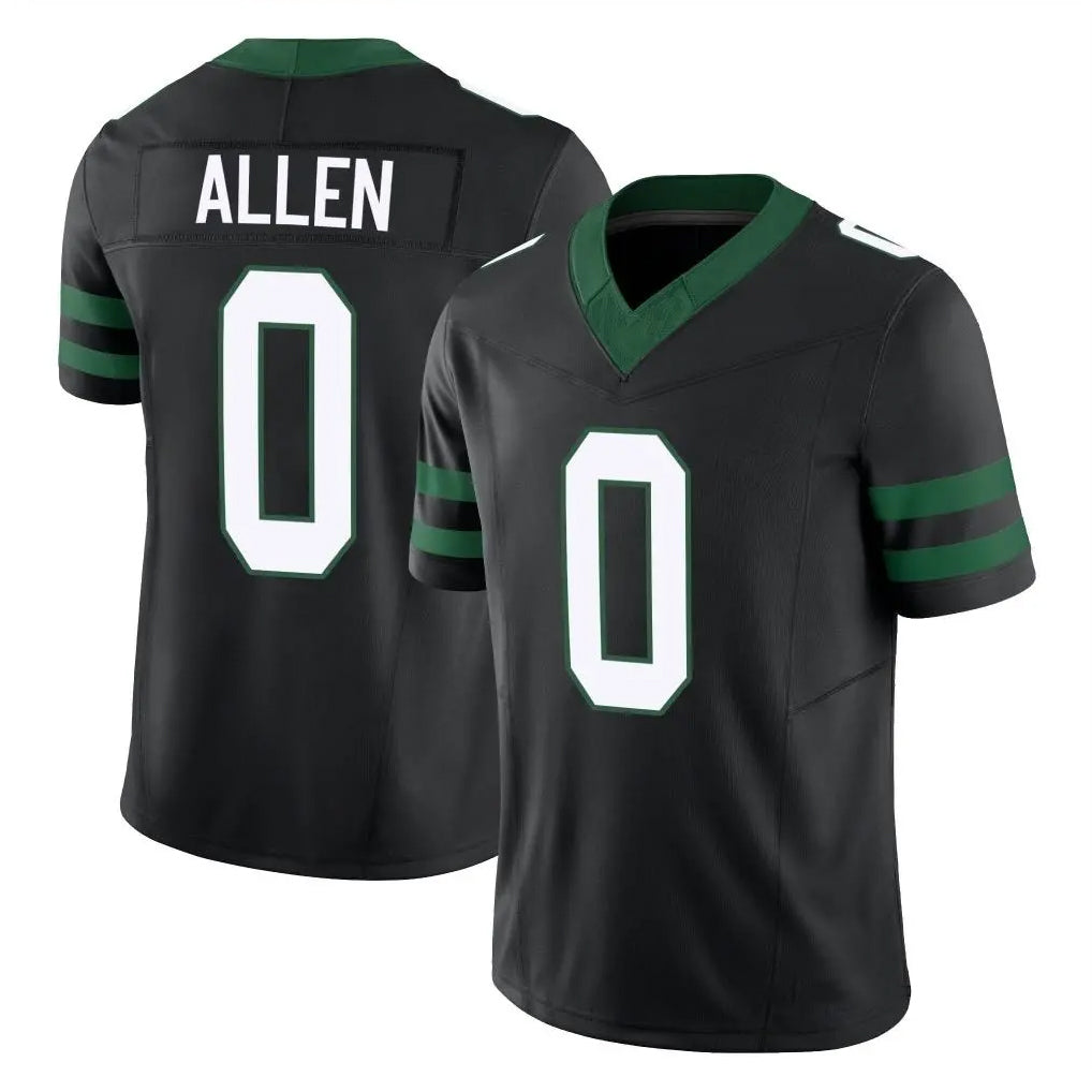 Ndoa NY.Jets #0 Braelon Allen Player Black Vapor F.U.S.E. Limited Stitched Jerseys