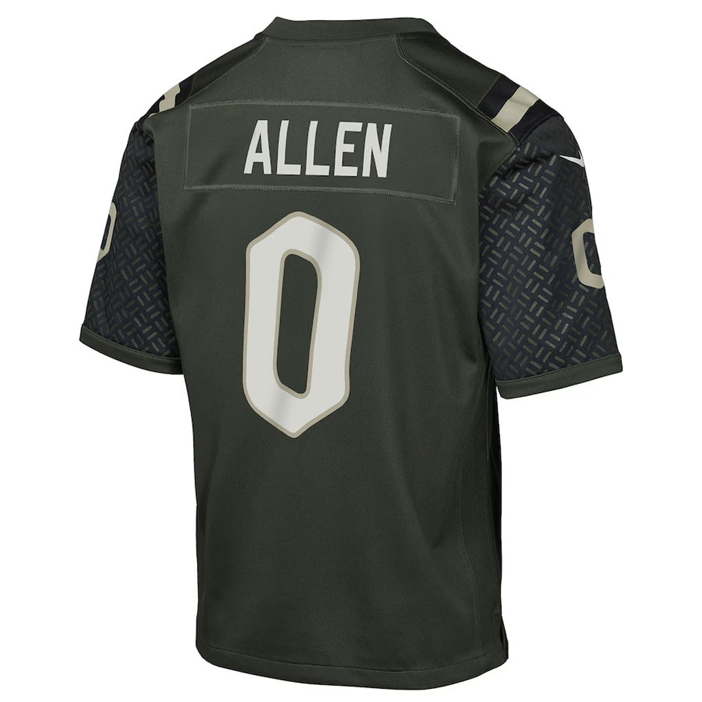 Ndoa NY.Jets #0 Braelon Allen Player Gotham Green Rivalries Collection Game Stitched Jerseys