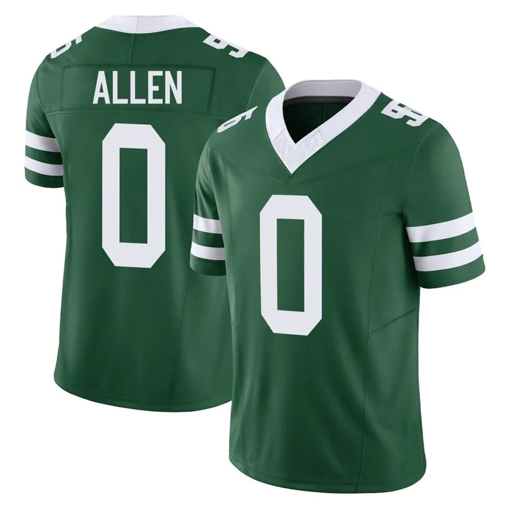 Ndoa NY.Jets #0 Braelon Allen Player Green Legacy Limited Vapor F.U.S.E. Home Game Stitched Jerseys