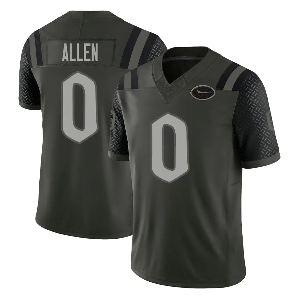 Ndoa NY.Jets #0 Braelon Allen Player Green Limited 2025 Rivalries Collection Home Game Stitched Jerseys