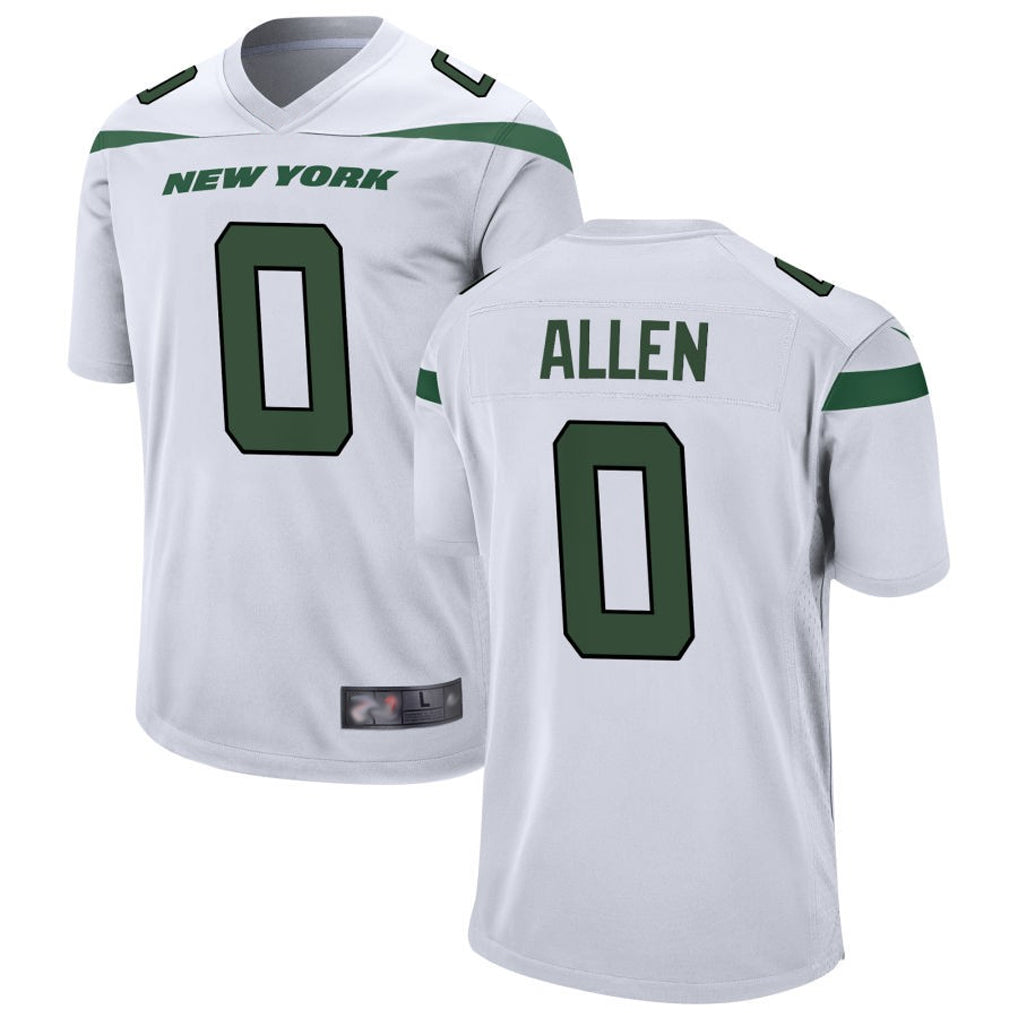 Ndoa NY.Jets #0 Braelon Allen Player White Game Stitched Jerseys