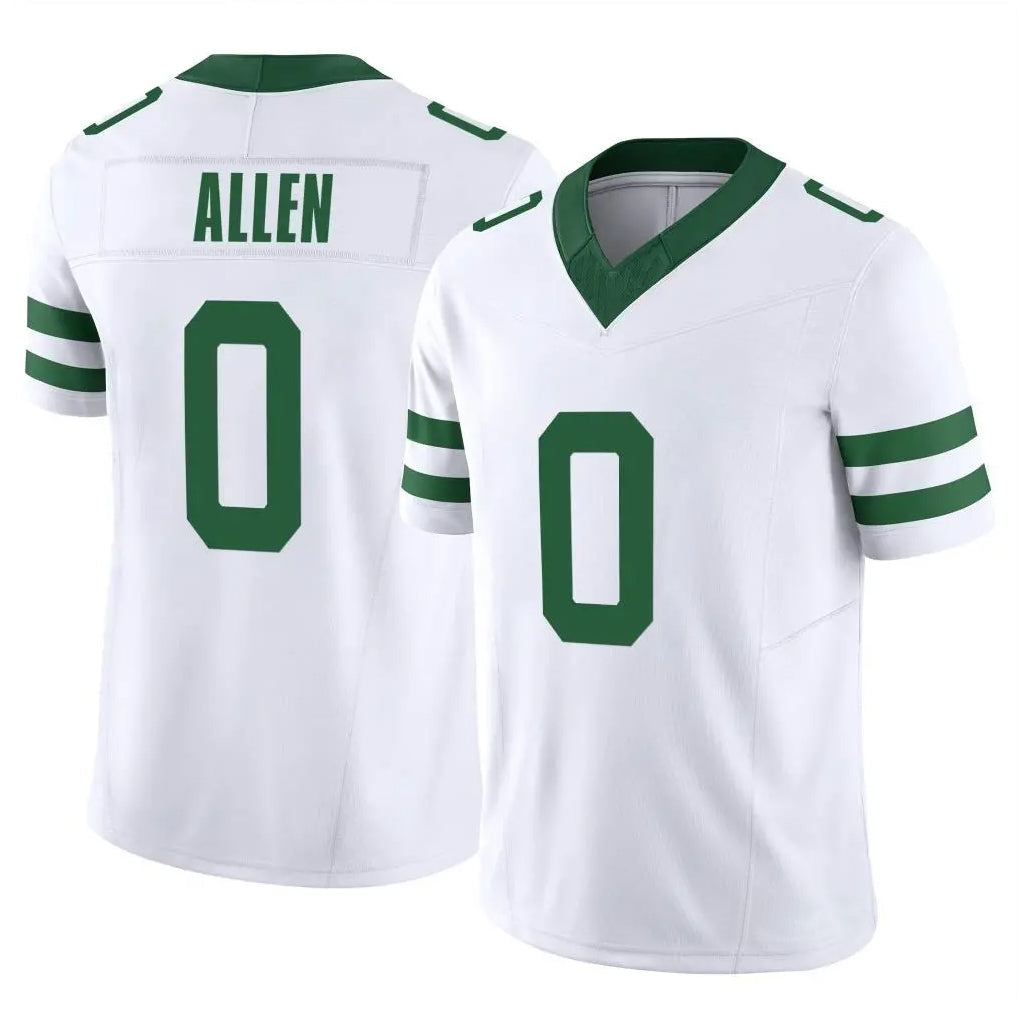 Ndoa NY.Jets #0 Braelon Allen Player White Vapor F.U.S.E. Limited Stitched Jerseys