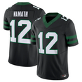 Ndoa NY.Jets #12 Joe Namath Legacy Black Vapor F.U.S.E. Limited Jersey Stitched American Stitched Jerseys