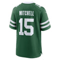 Ndoa NY.Jets #15 Adonai Mitchell Legacy Green Team Game Stitched Jerseys