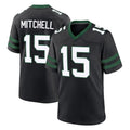 Ndoa NY.Jets #15 Adonai Mitchell Player Black Legacy Home Game Stitched Jerseys