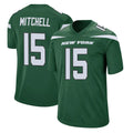 Ndoa NY.Jets #15 Adonai Mitchell Player Green Home Game Stitched Jerseys