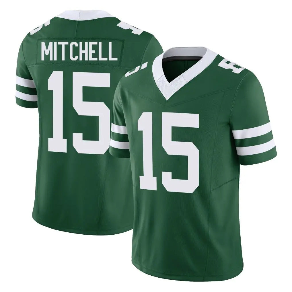 Ndoa NY.Jets #15 Adonai Mitchell Player Green Legacy Limited Vapor F.U.S.E. Home Game Stitched Jerseys