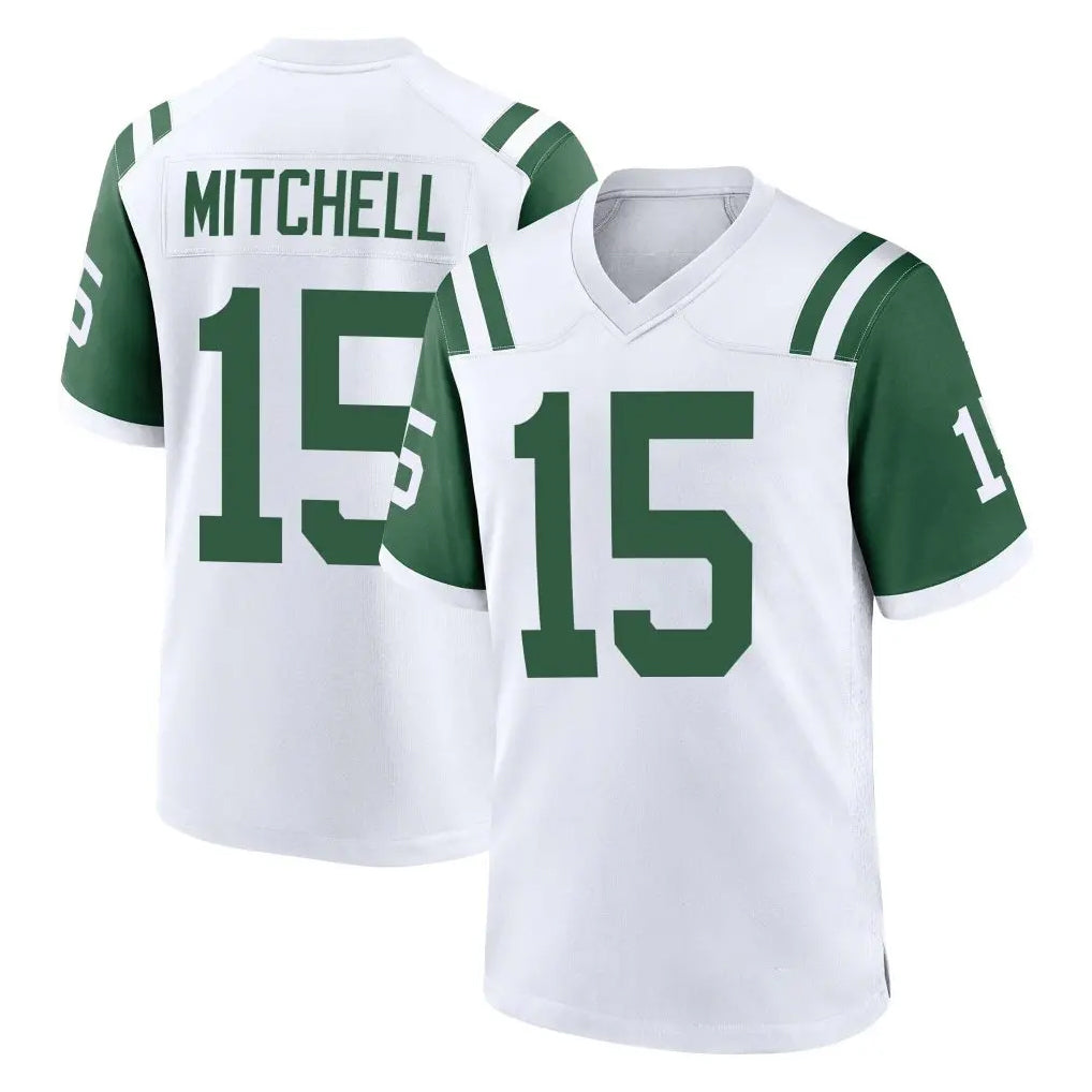 Ndoa NY.Jets #15 Adonai Mitchell Player White Classic Home Game Stitched Jerseys
