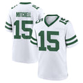 Ndoa NY.Jets #15 Adonai Mitchell Player White Legacy Home Game Stitched Jerseys