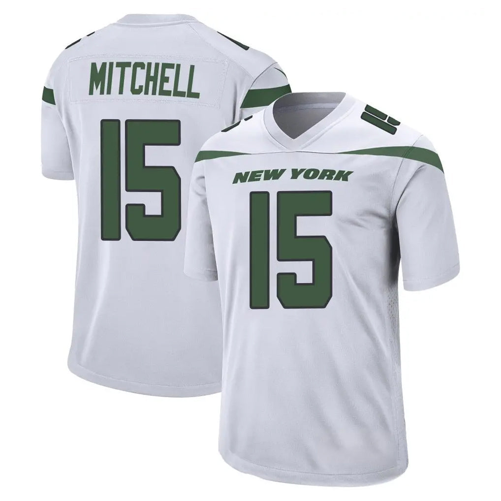 Ndoa NY.Jets #15 Adonai Mitchell Player White Spotlight Home Game Stitched Jerseys