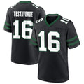 Ndoa NY.Jets #16 Vinny Testaverde Player Black Home Game Stitched Jerseys