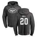 Ndoa NY.Jets #20 Breece Hall Player Gray Pullover Hoodies Limited Game Stitched Jerseys