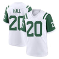Ndoa NY.Jets #20 Breece Hall Player White Classic Home Game Stitched Jerseys