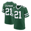 Ndoa NY.Jets #21 Brandon Stephens Player Green Legacy Home Game Stitched Jerseys